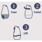 Renuzit 7 Oz. Lovely Lavender Solid Air Freshener Image 3