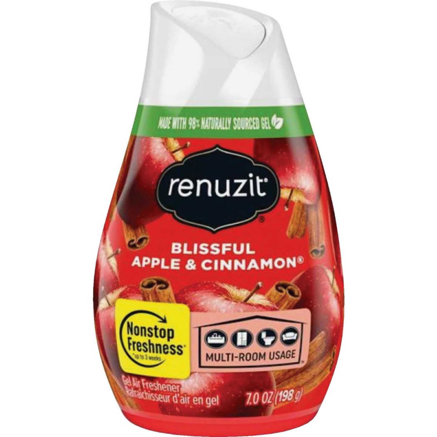 Renuzit 7 Oz. Apple Cinnamon Solid Air Freshener Image 1