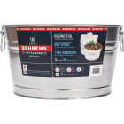 Behrens 5 Gal. Round Galvanized Steel Utility Tub Image 1