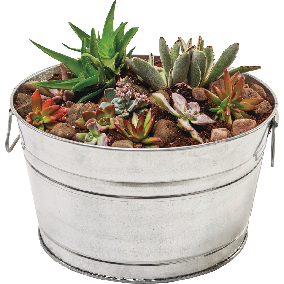 Behrens 5 Gal. Round Galvanized Steel Utility Tub Image 2