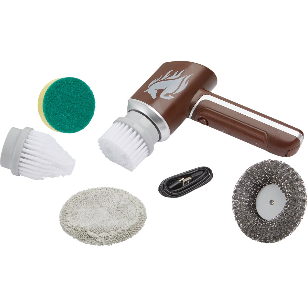 Ruby Horsepower Handheld Cordless Power Scrubber