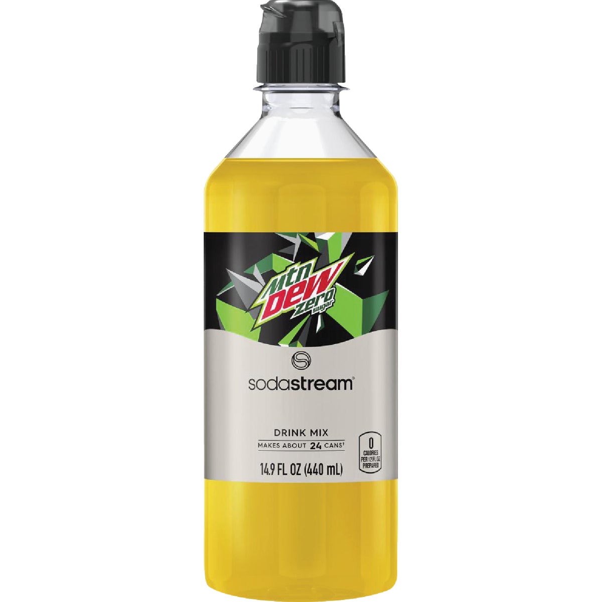 SodaStream 14.9 Oz. Mtn. Dew Zero Sparkling Beverage Mix