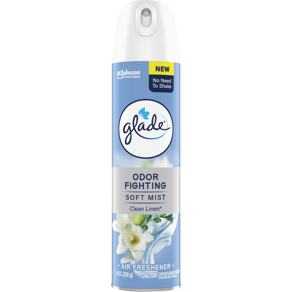 Glade 2X Fragrance 8 Oz. Clean Linen Spray Air Freshener