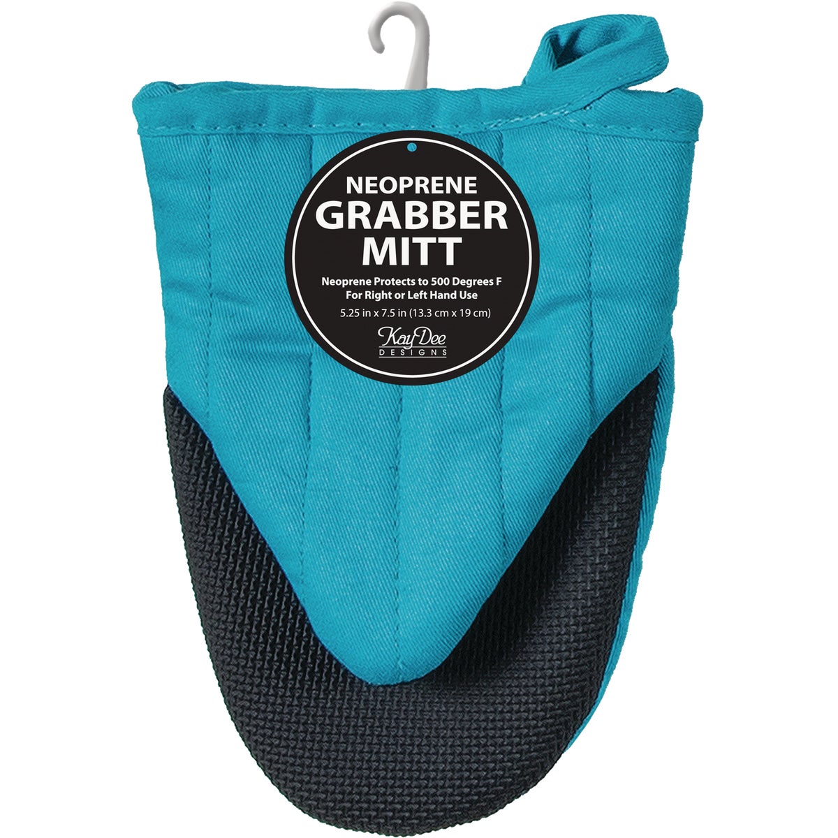 Kay Dee Designs Peacock Blue Grabber Oven Mitt Image 2