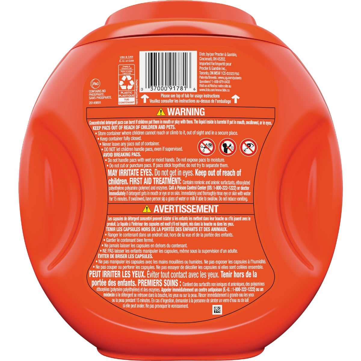 Tide Pods Spring Meadow HE Liquid Laundry Detergent Soap Pacs (76-Count) Image 3