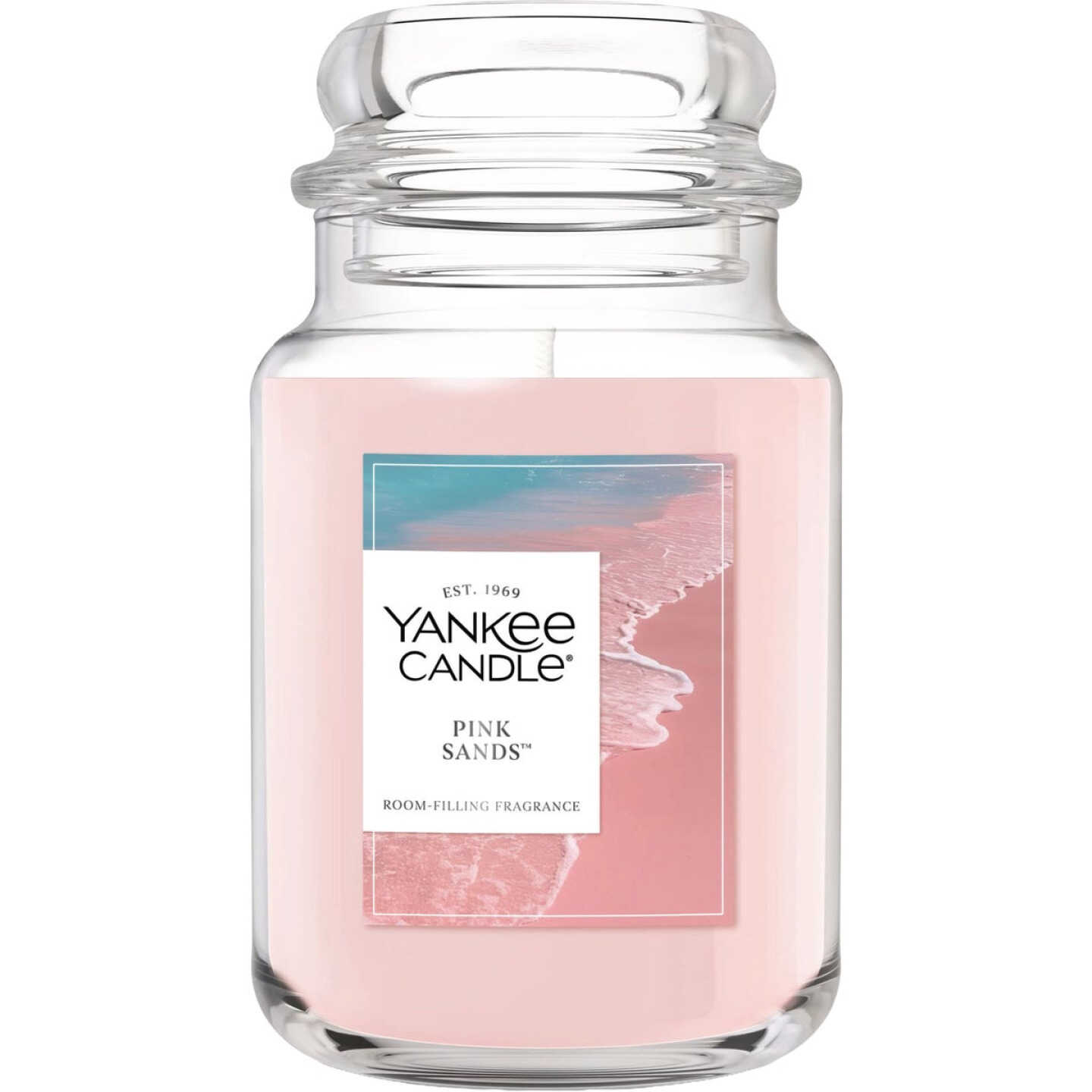 Yankee Candle 22 Oz. Pink Sands Large Jar Candle Image 1