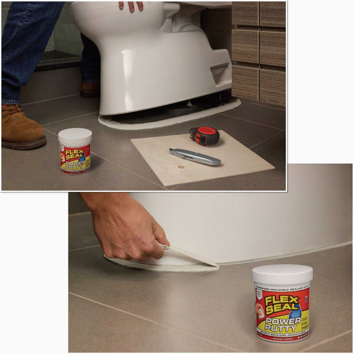Flex Seal Power Putty 16 Oz. White Multi-Purpose Adhesive Image 4