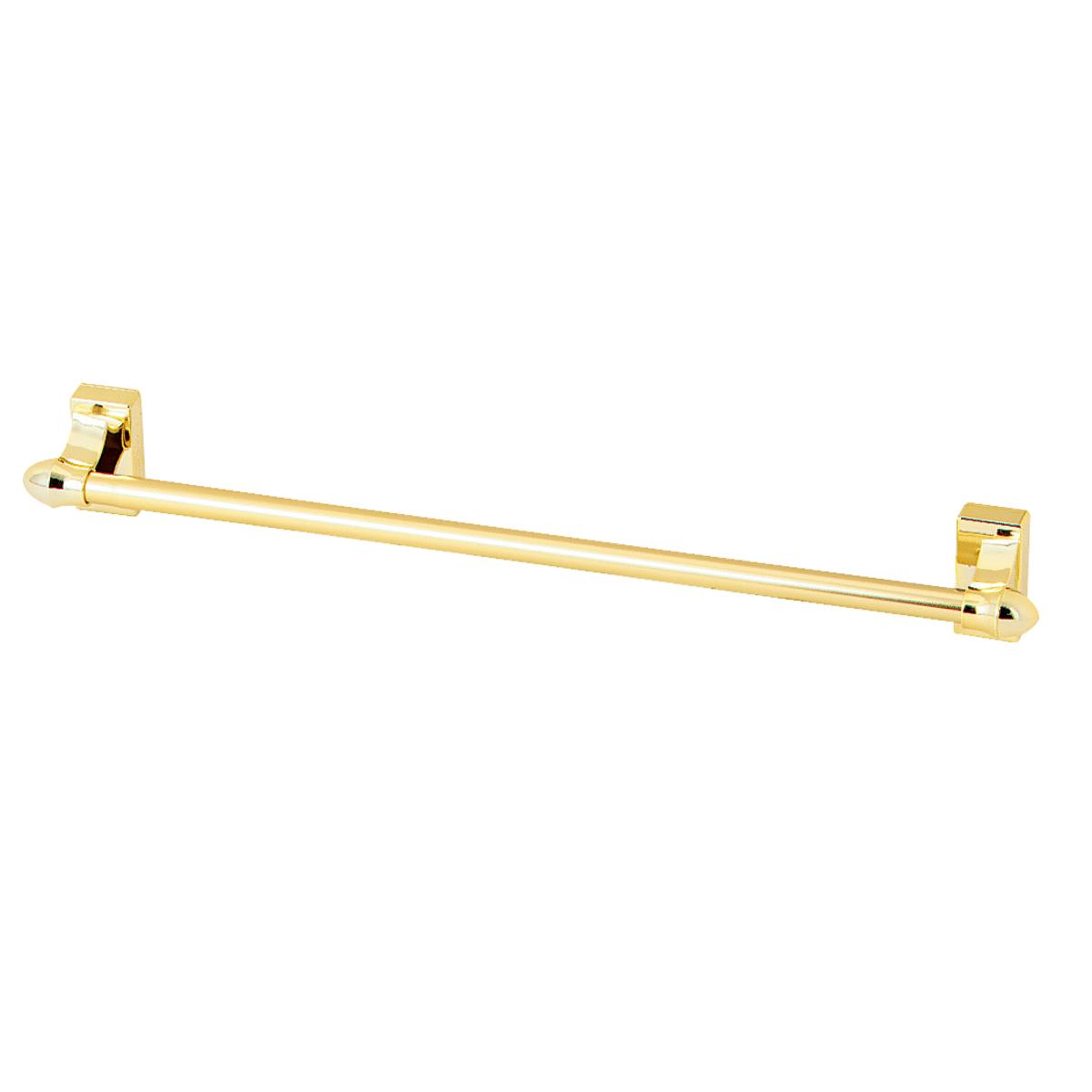 Levolor 16 In. To 28 In. 7/16 In. Brass Magnetic Cafe Rod