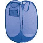 Smart Savers Blue 14 In. W. x 14 In. L. 23 In. D. Foldaway Clothes Hamper Tote Image 2