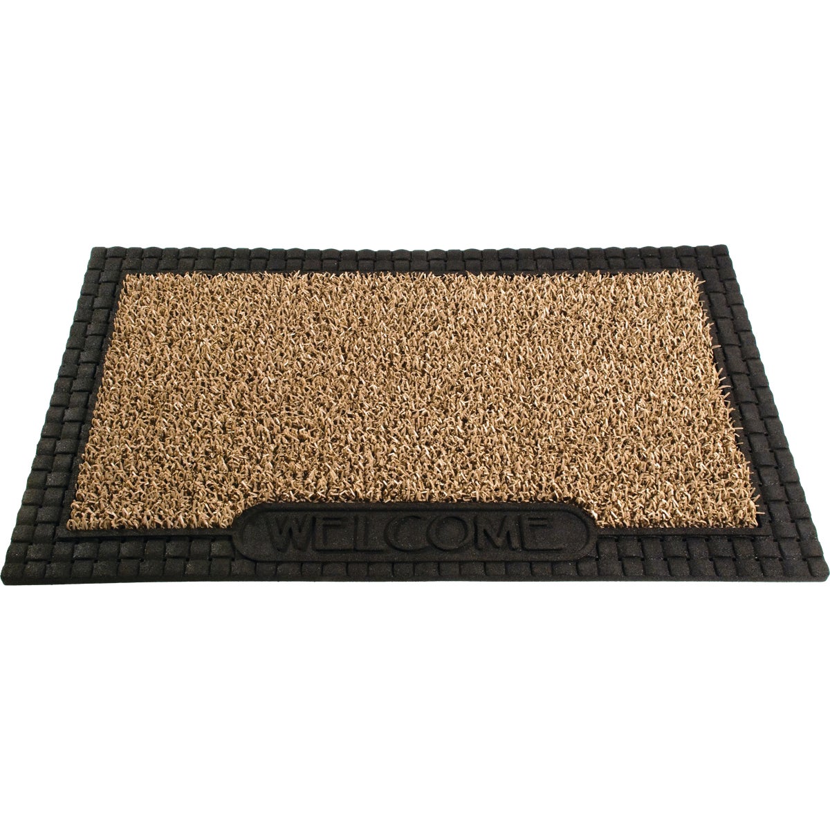 GrassWorx Clean Machine Premium Flint 18 In. x 30 In. AstroTurf Door Mat