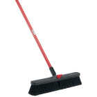 Libman 18 In. x 64 In. Steel Handle Smooth Surface Push Broom Image 1