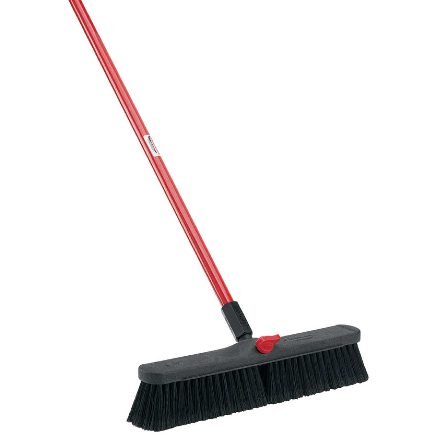 Libman 18 In. x 64 In. Steel Handle Smooth Surface Push Broom Image 1