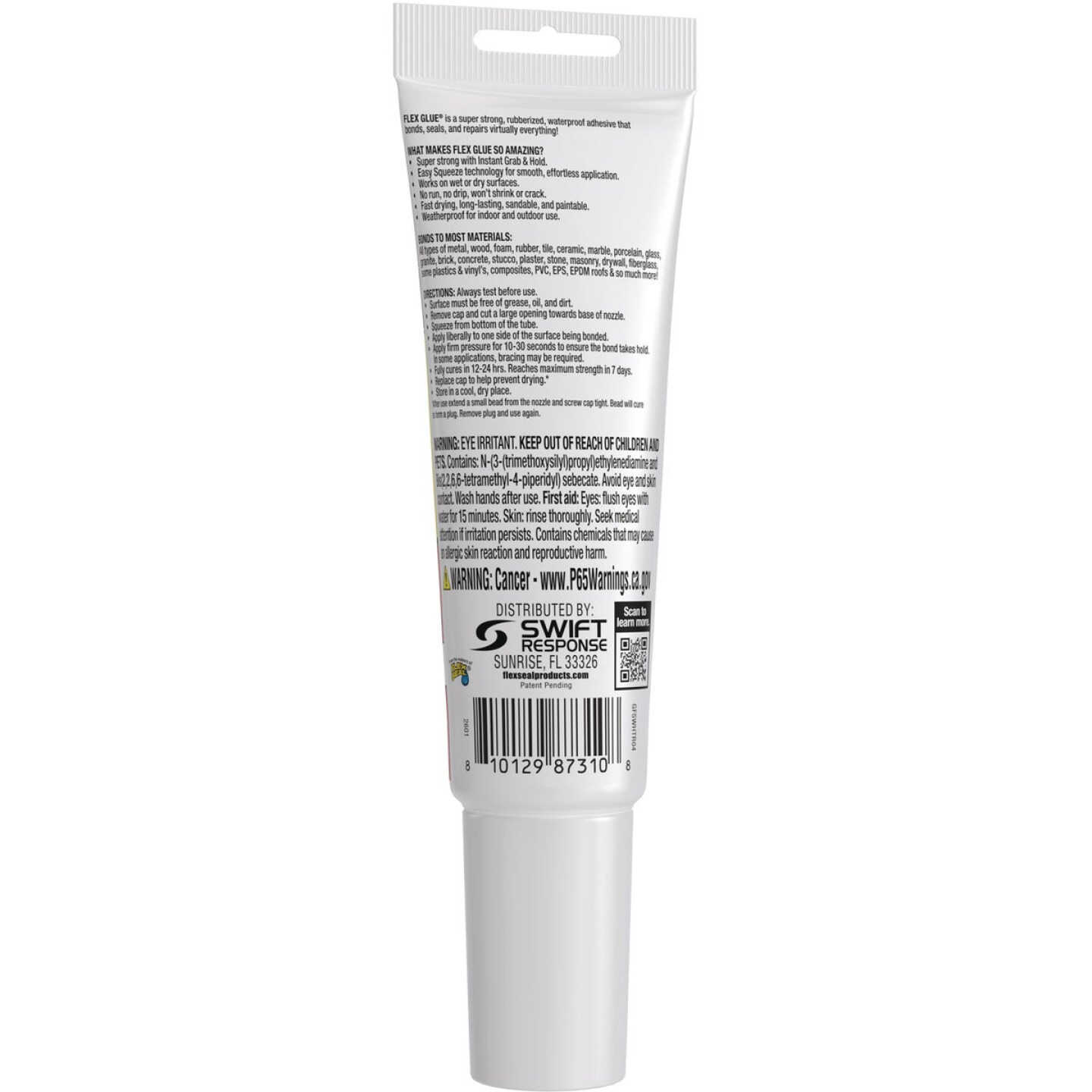 Flex Glue 4 Oz. White Multi-Purpose Adhesive Image 7