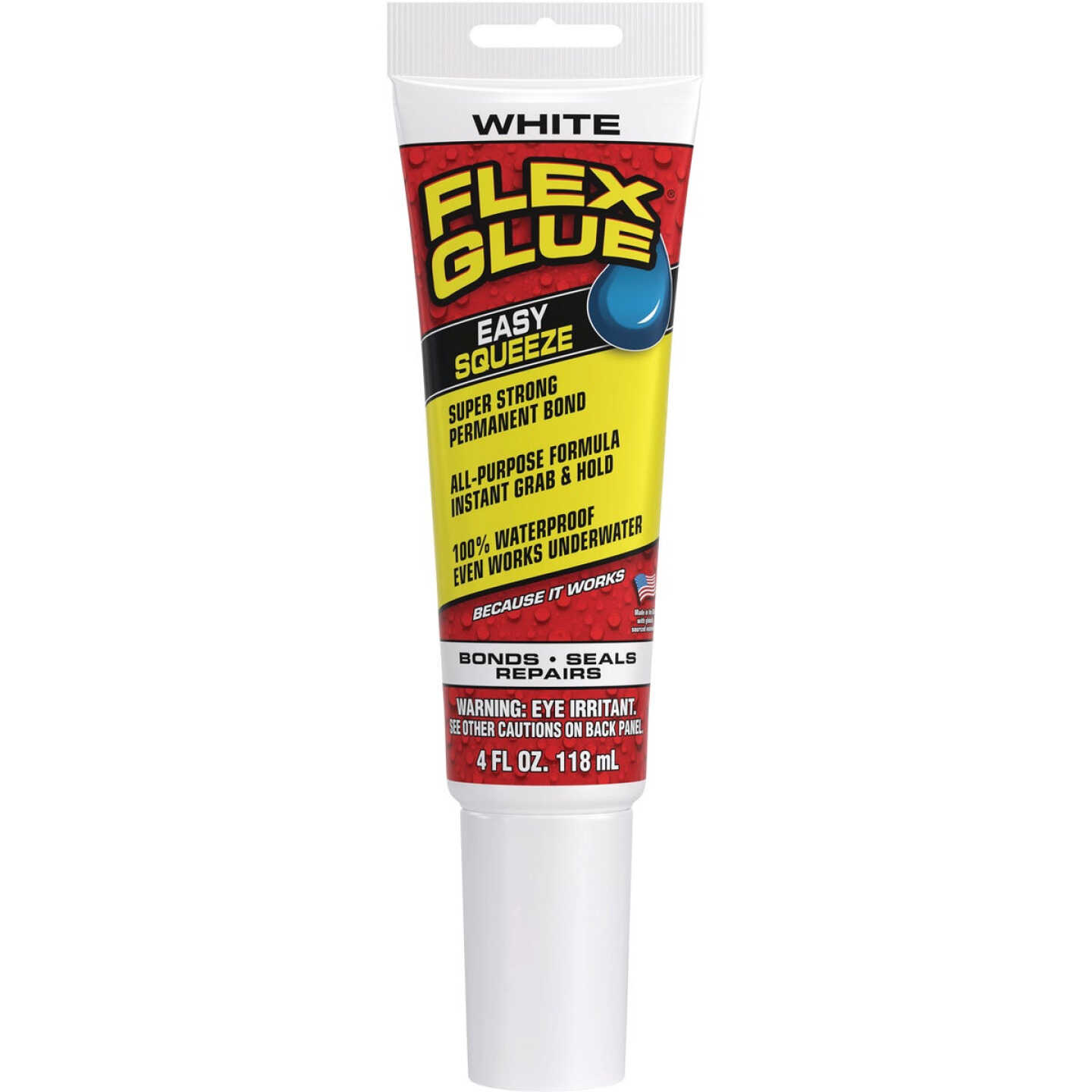 Flex Glue 4 Oz. White Multi-Purpose Adhesive Image 1