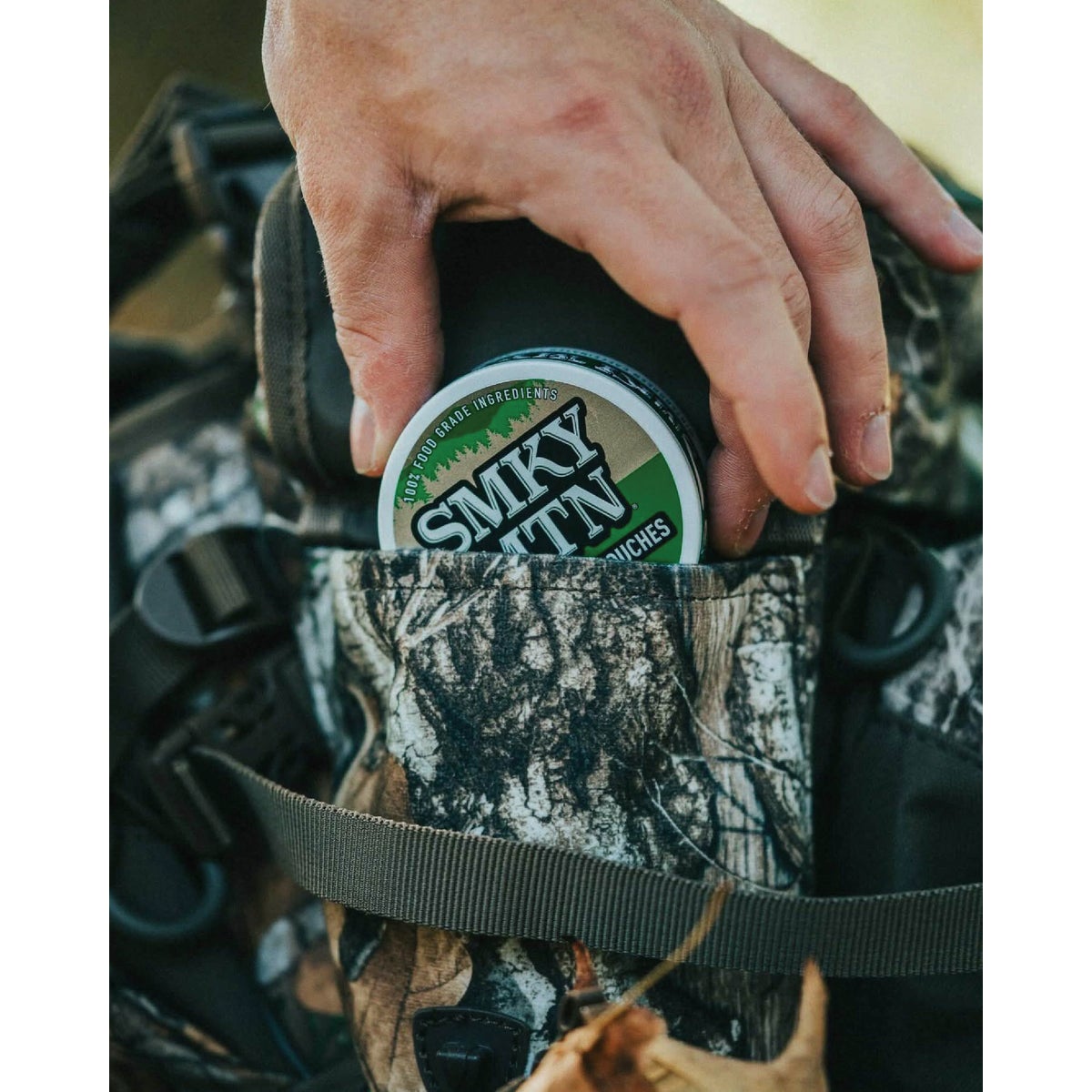 Smokey Mountain Wintergreen Caffeinated Pouches Image 2