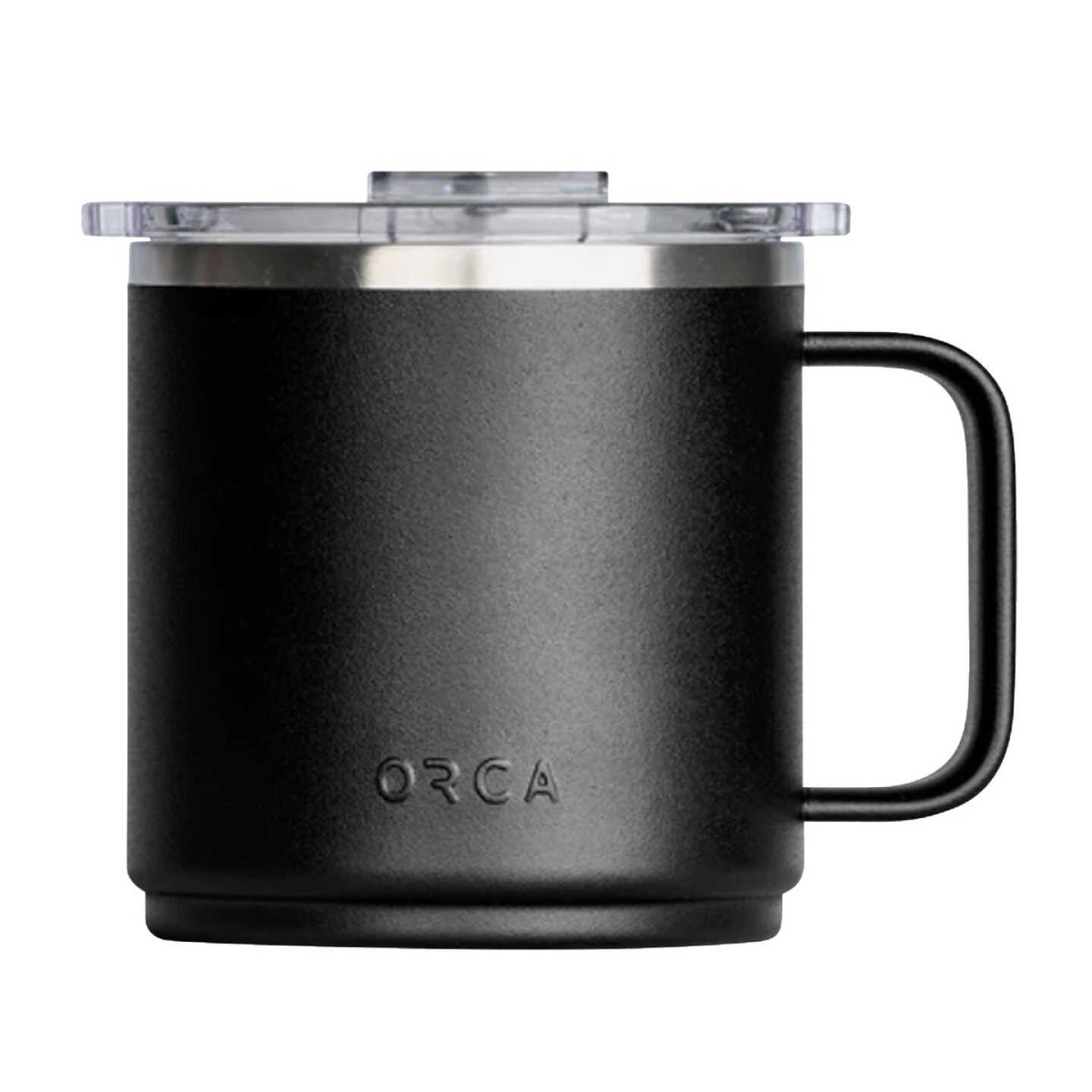 Orca 16 Oz. Black Camper Coffee Mug Image 1