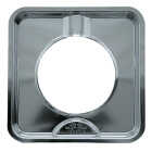 Range Kleen Gas 4-3/8" Style H Square Chrome Drip Pan Image 1