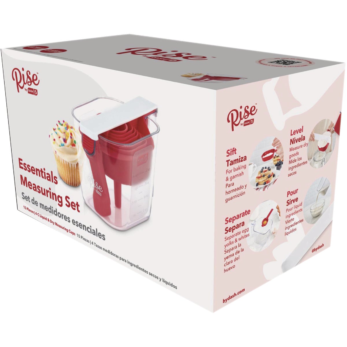 Rise By Dash Essentials Measuring Cup & Spoon Set (15-Piece) Image 5