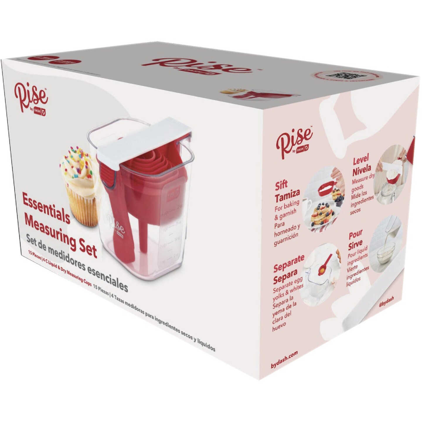 Rise By Dash Essentials Measuring Cup & Spoon Set (15-Piece) Image 5