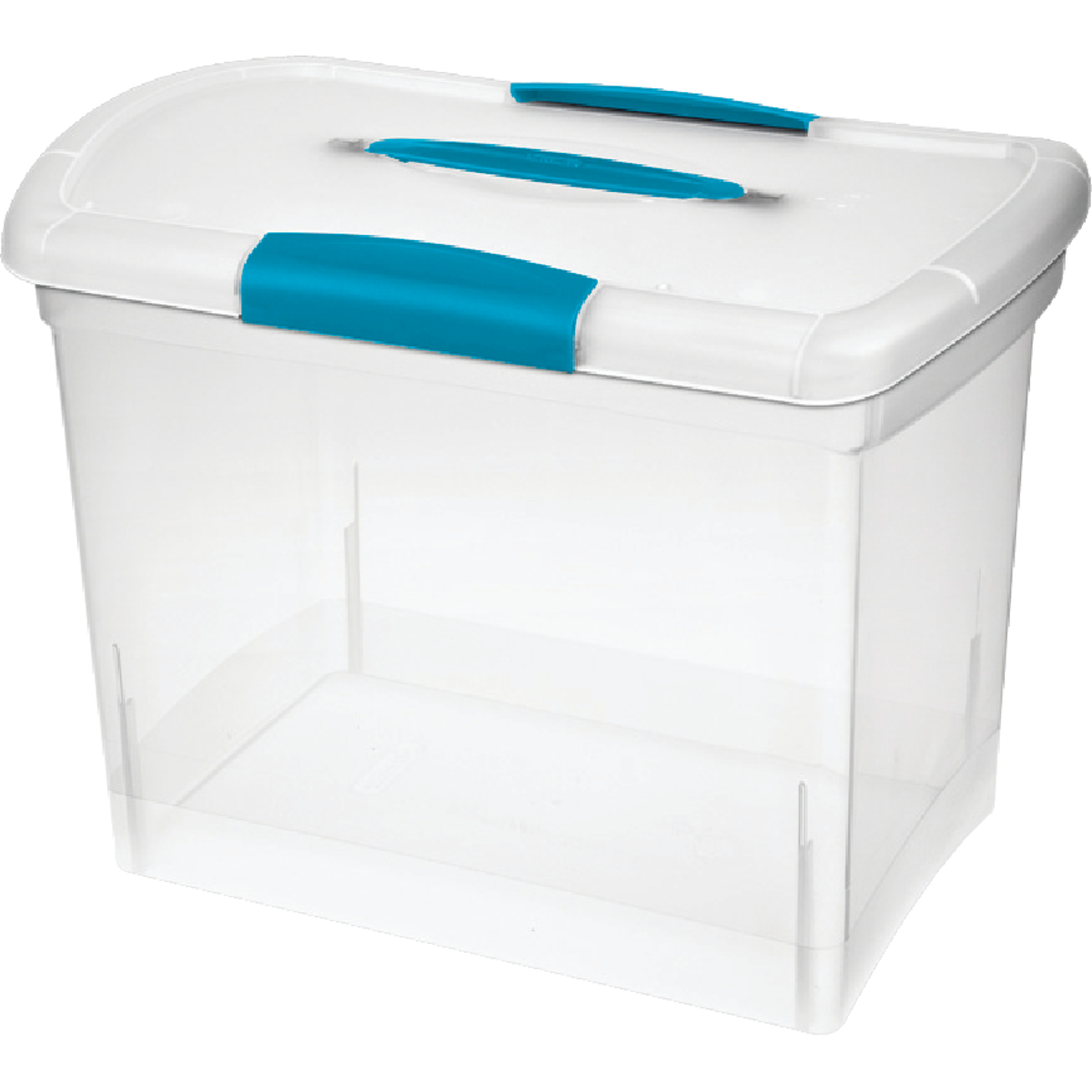 Sterilite ShowOffs 9-3/4 In. x 11-1/2 In. x 15-1/4 In. Clear Storage Tote