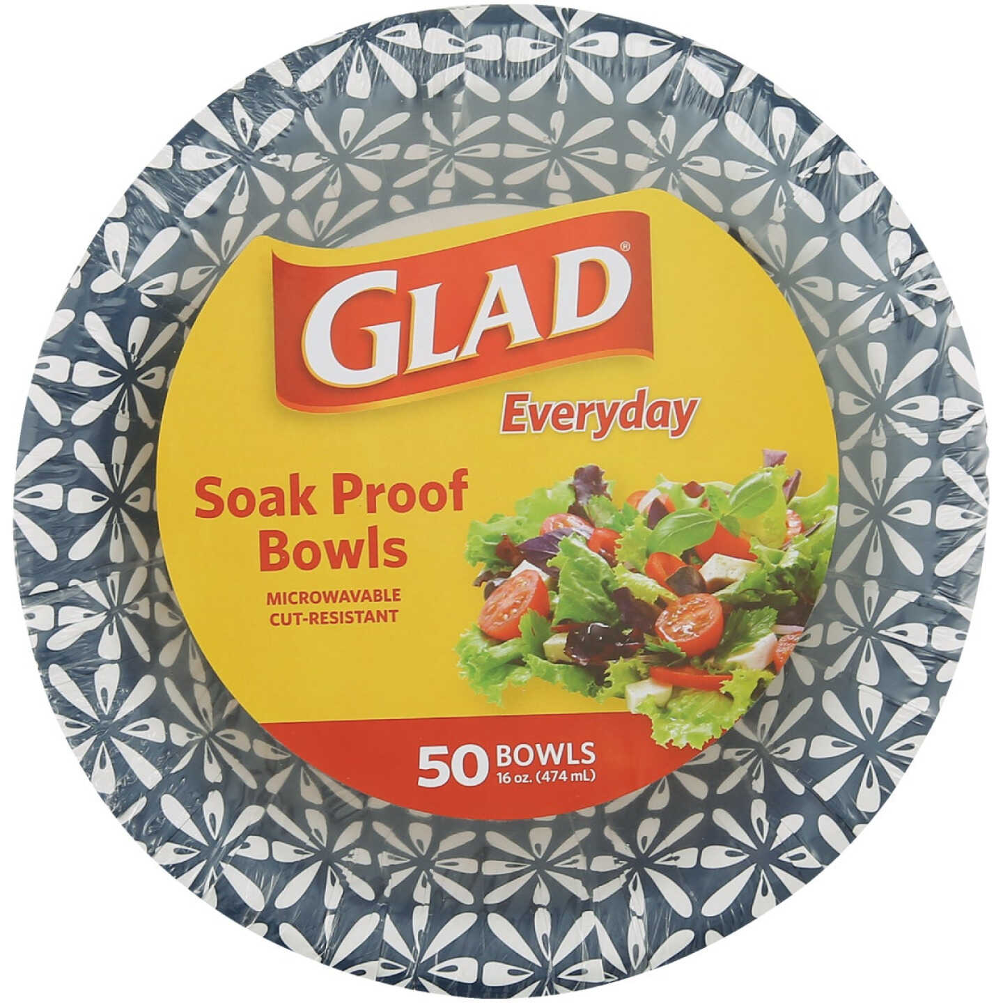 Glad Everyday 16 Oz. Paper Bowls (50-Count) Image 1