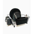 Grayline 14 In. W x 17-1/2 In. L Black Wire Sink Dish Drainer Image 2