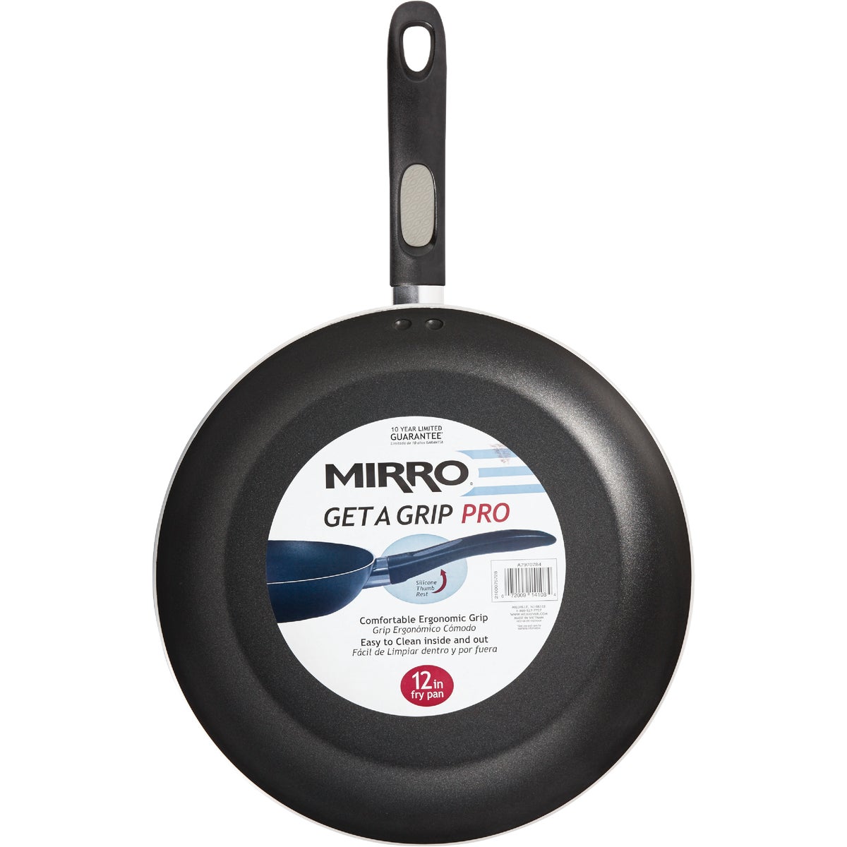 Mirro Get a Grip 12 In. Soft-Grip Stay Cool Saute Pan Image 2