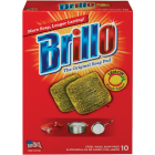Brillo Lemon Steel Wool Scouring Pad (10 Count) Image 1