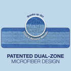 Bona 4 In. W. x 15 In. L. Microfiber Cleaning Pad Mop Refill Image 4