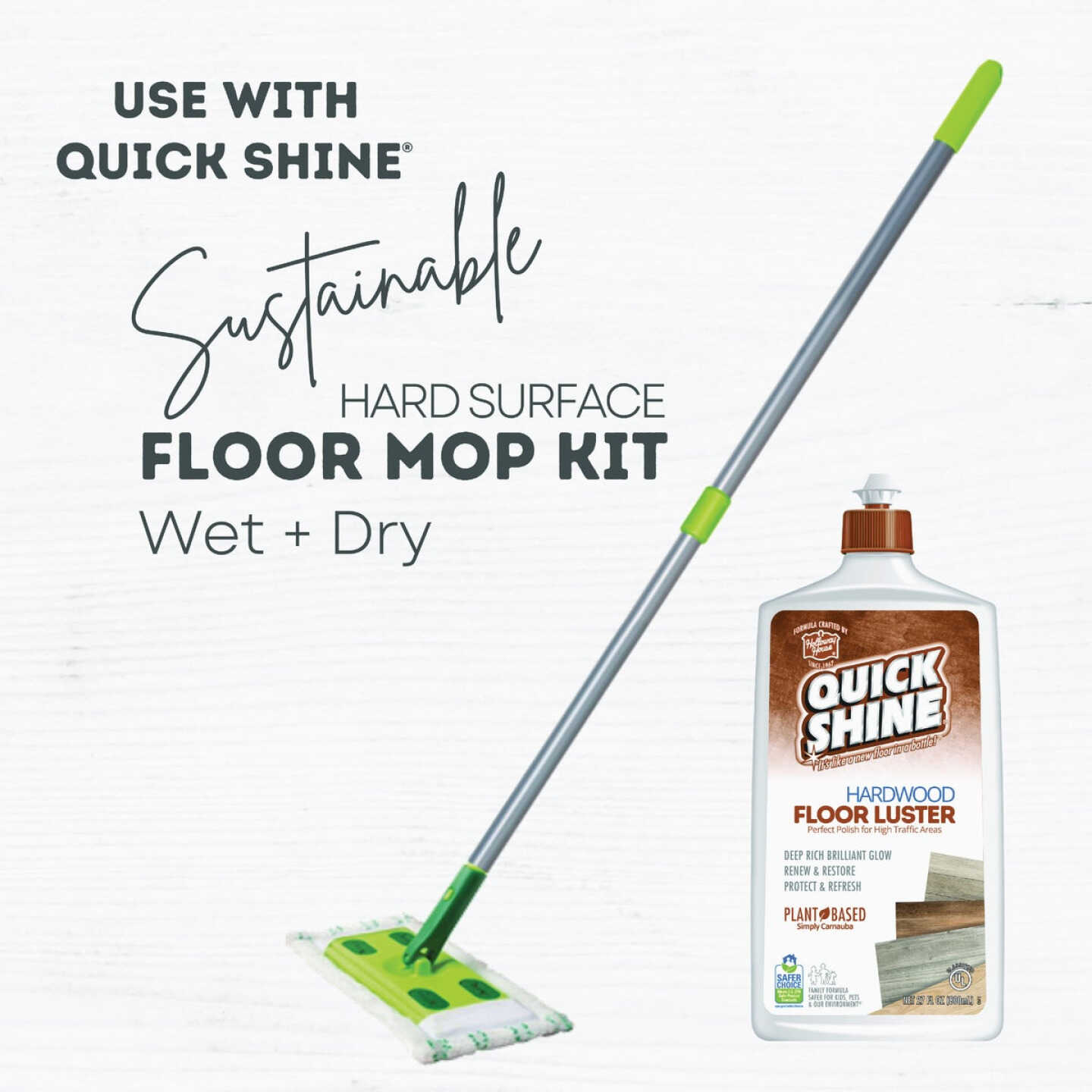 Quick Shine 27 Oz. Hardwood Luster Finish Image 2