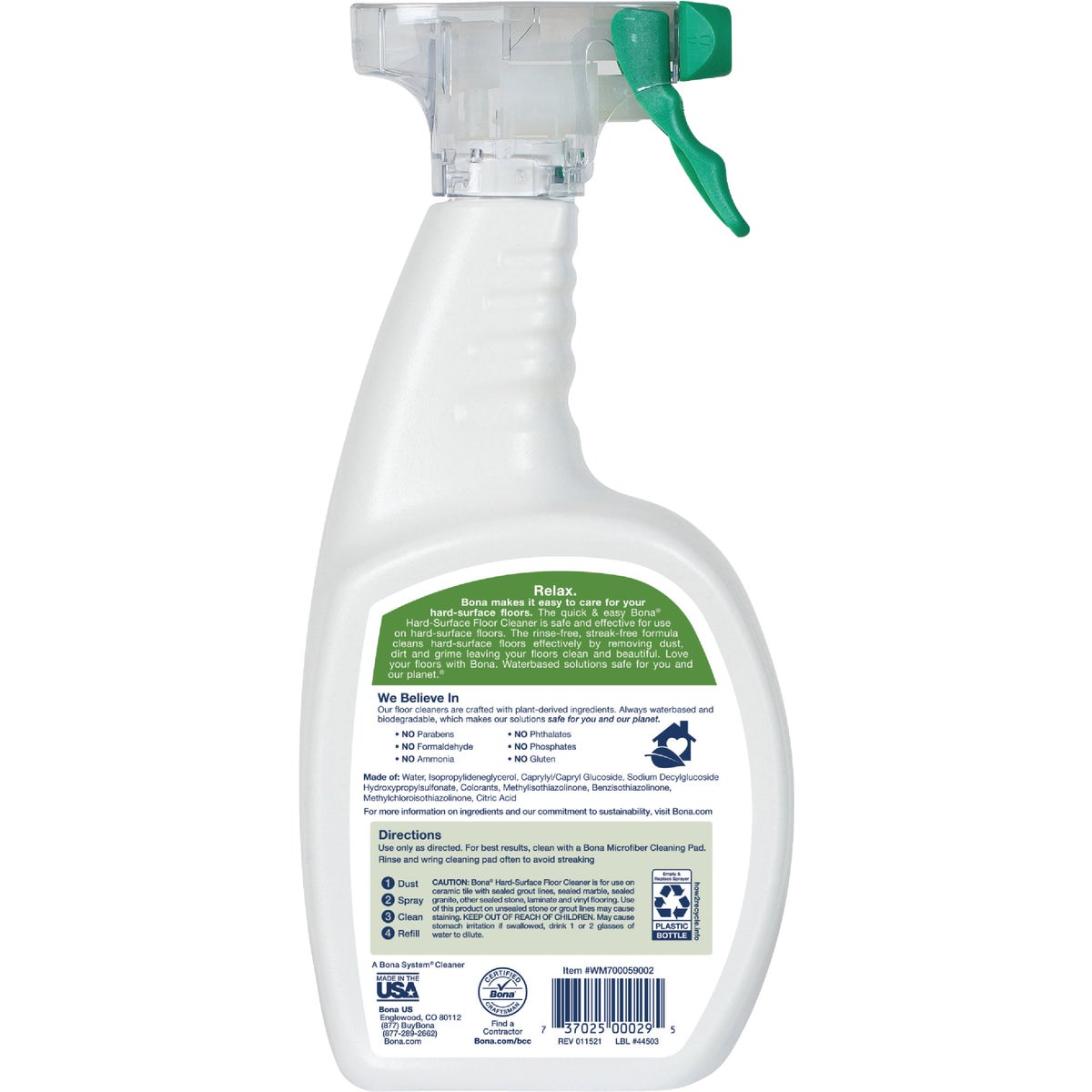 Bona 32 Oz. Hard Surface Trigger Spray Floor Cleaner Image 8