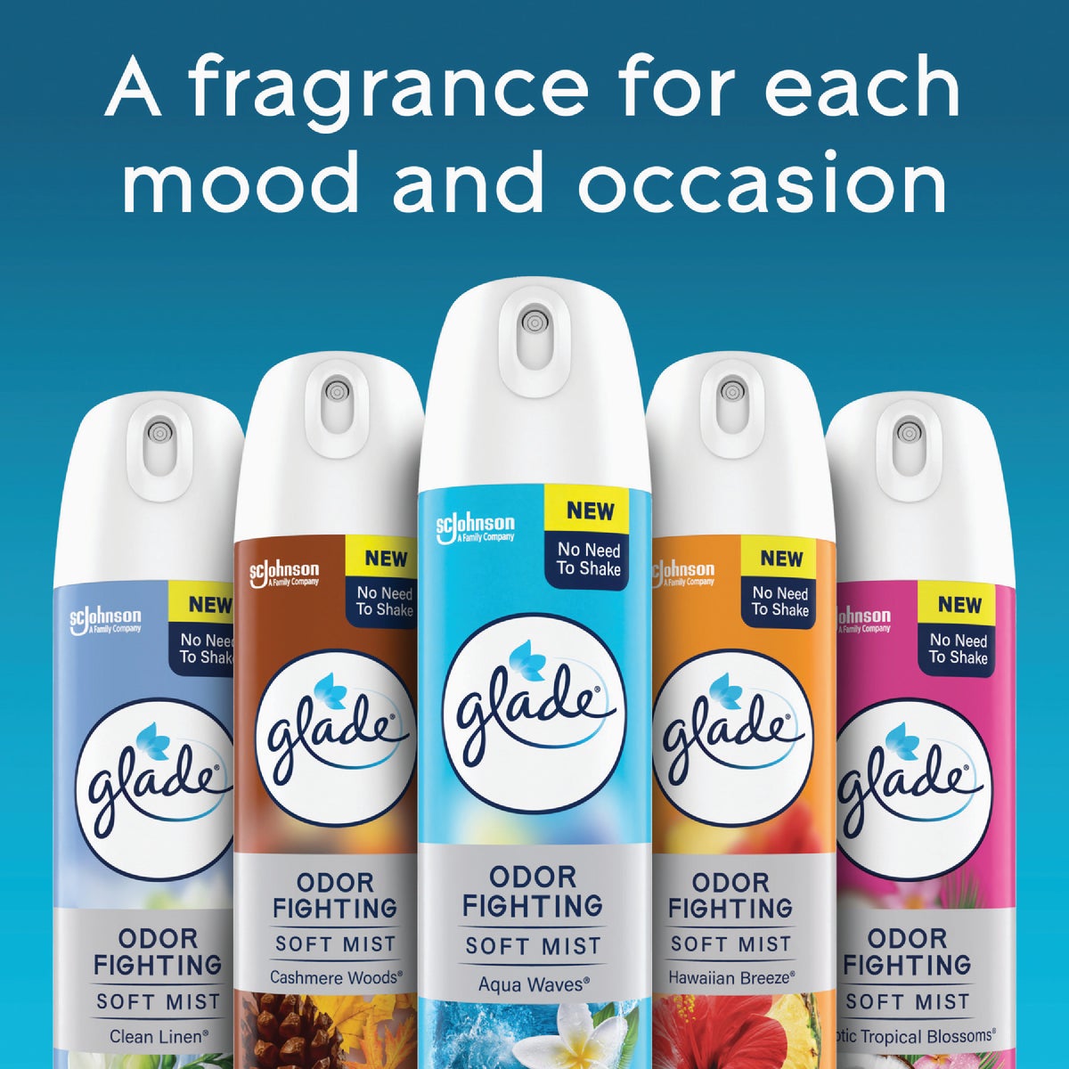Glade 2X Fragrance 8 Oz. Cashmere Woods Spray Air Freshener Image 2