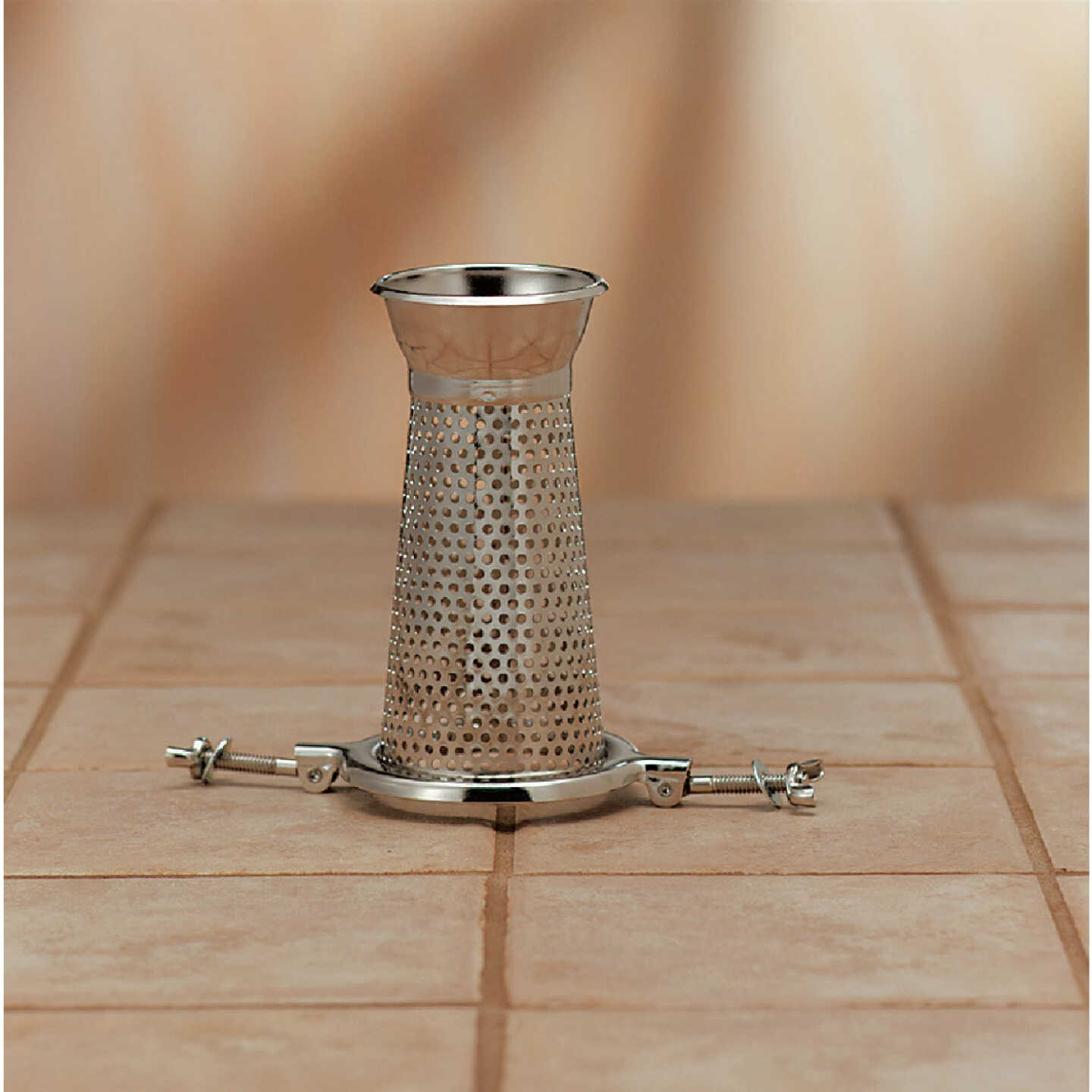 Sauce Master 6 In. x 3.5 In. Vegetable & Fruit Strainer - Pumpkin Strainer Screen Image 5