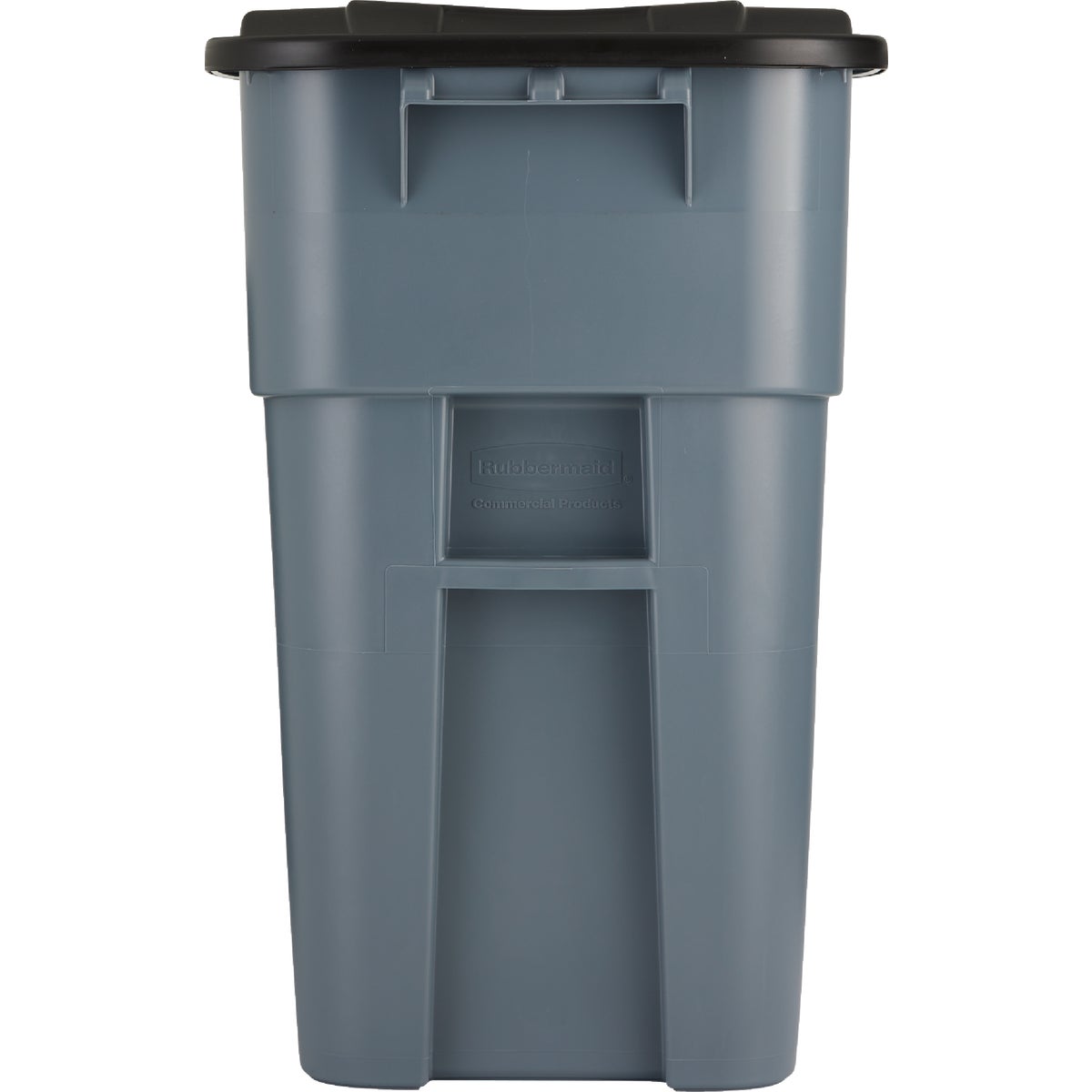 Rubbermaid 50 Gal. Plastic Trash Can With Lid Image 2