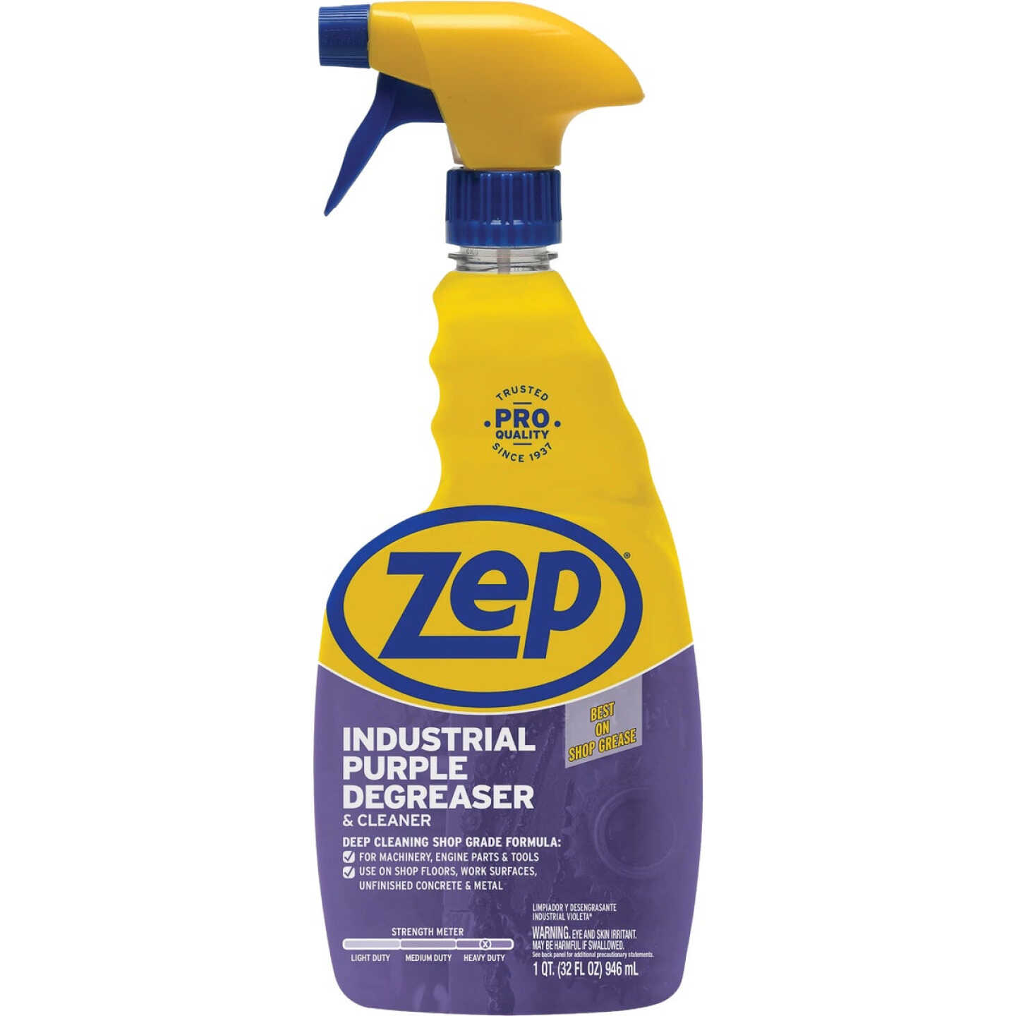 Zep 32 Oz. Industrial Purple Ready-To-Use Degreaser & Cleaner Spray Image 1