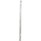 Kenney Hansen 48 In. To 84 In. 5/8 In. White Oval Tension Rod Image 2
