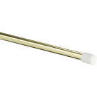 Kenney Strafford 28 In. To 48 In. 7/16 In. Spring Tension Rod, Brass Image 1