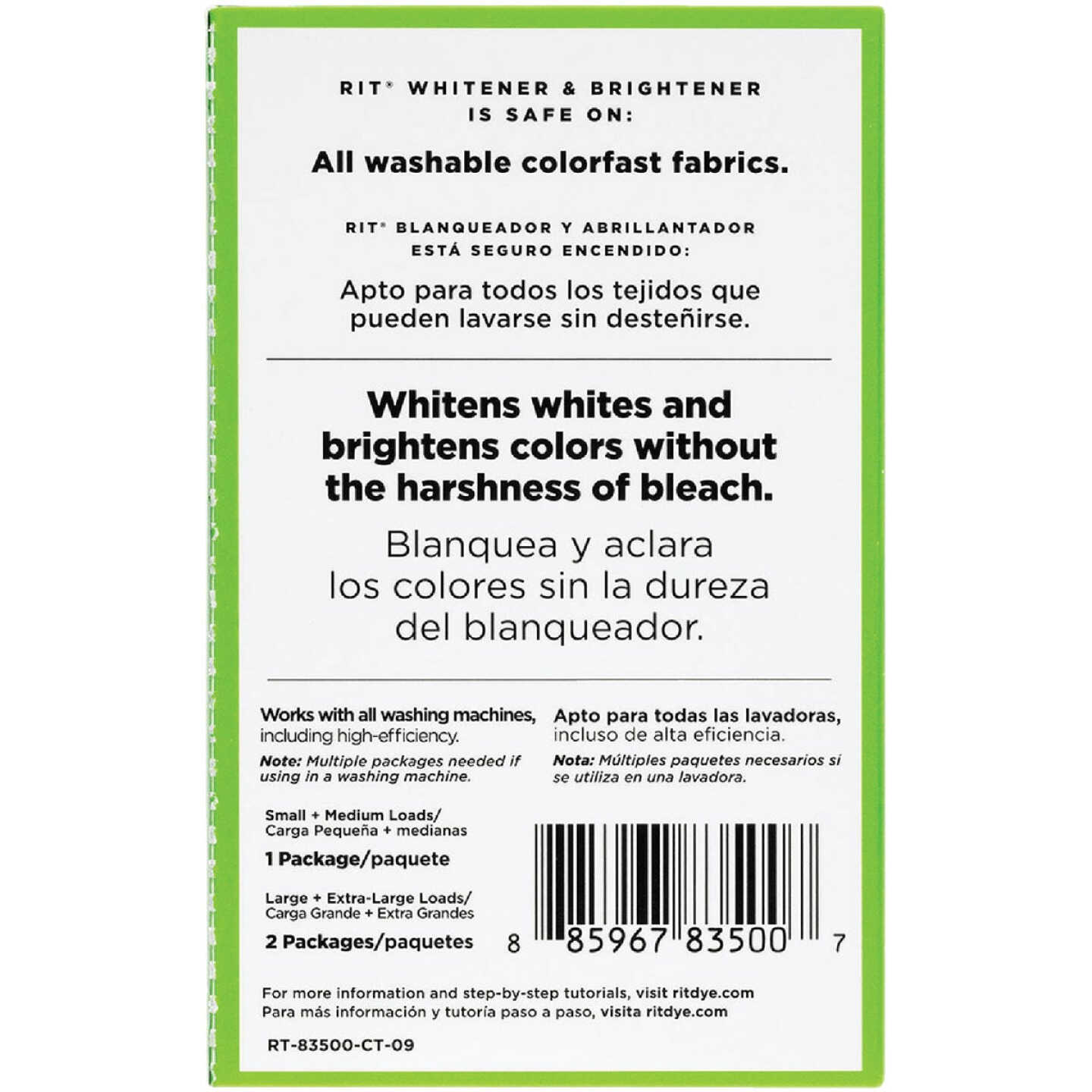 Rit 1 Oz. Fabric Whitener & Brightener Laundry Booster Image 4