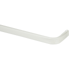 Kenney 18 In. To 28 In. 1 In. Single Curtain Rod, White Image 1