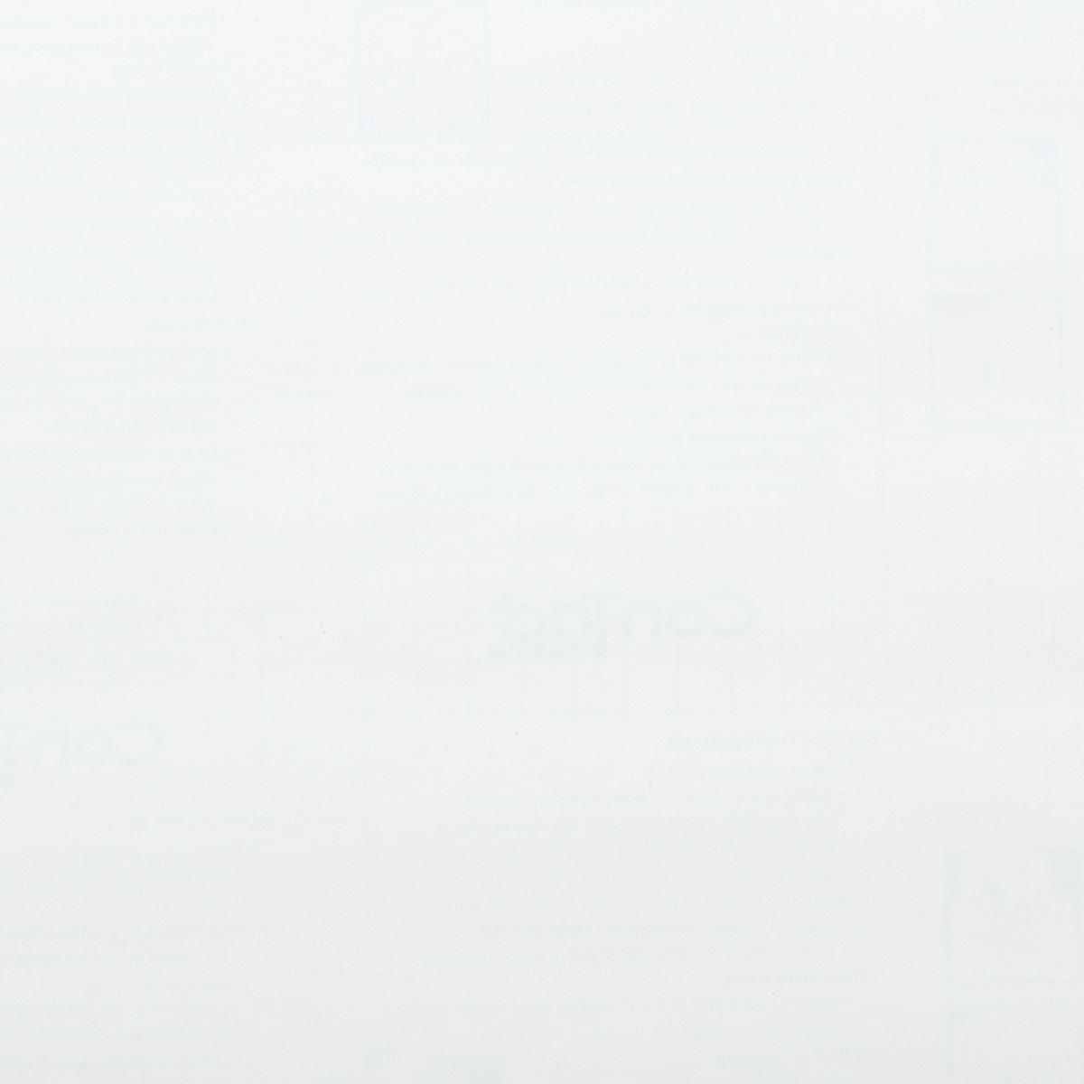 Con-Tact Creative Covering 18 In. x 9 Ft. White Self-Adhesive Shelf Liner Image 3