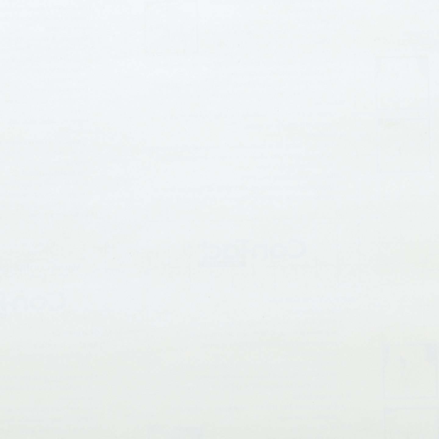 Con-Tact Creative Covering 18 In. x 9 Ft. White Self-Adhesive Shelf Liner Image 3