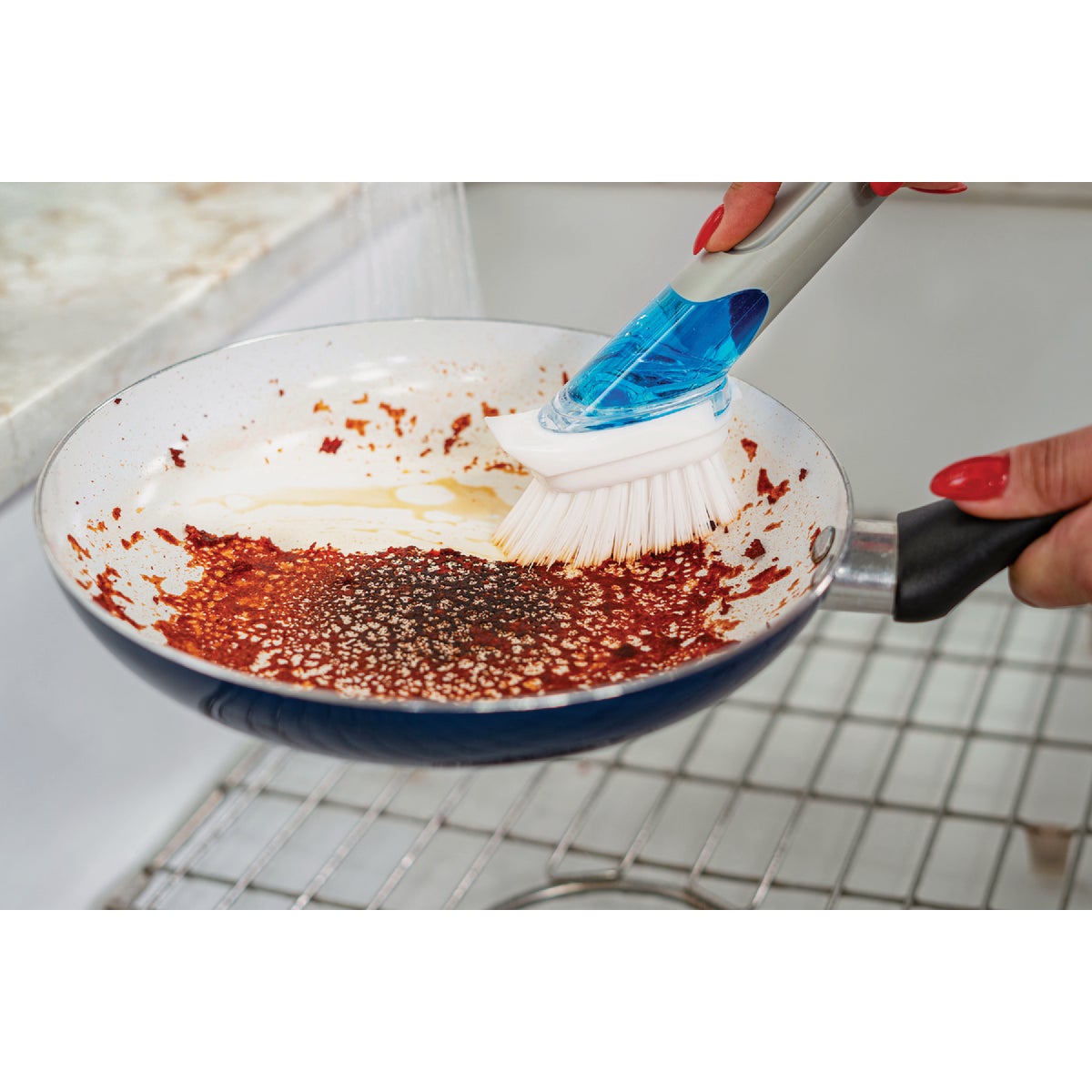 Scrub Daddy Dish Daddy Wand Brush Head Refill Image 2