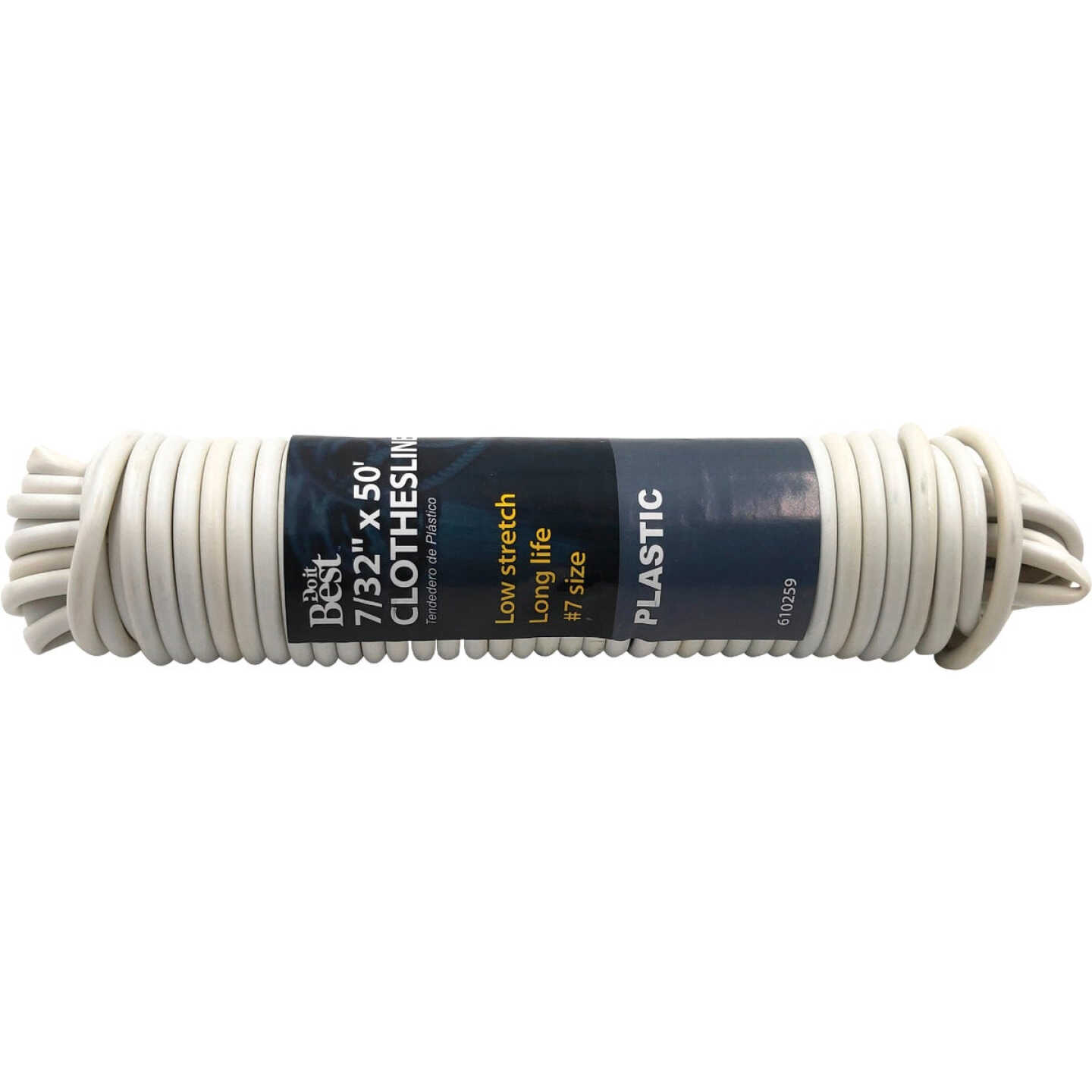 Do it Best 50 Ft. #7 Low Stretch Clothesline, 25 Lb. Working Load Limit Image 1
