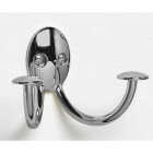 CHROME DOUBLE HOOK Image 1