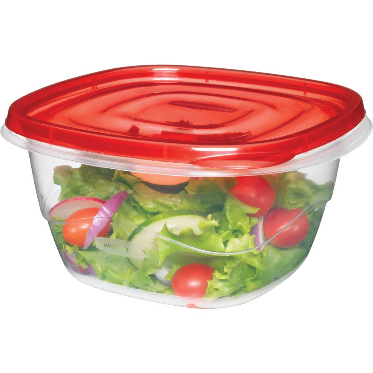 Rubbermaid TakeAlongs 5.2 C. Clear Square Food Storage Container with Lids (4-Pack) Image 1