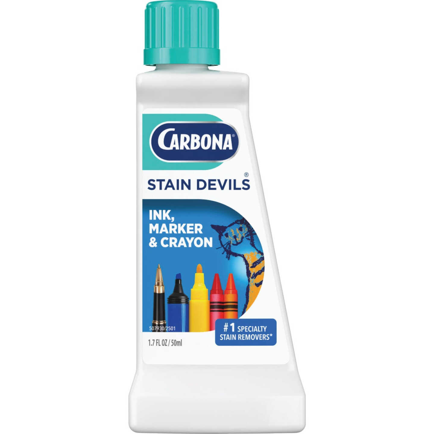 Carbona Stain Devils 1.7 Oz. Formula 3 Ink, Marker, & Crayon Stain Remover Image 1