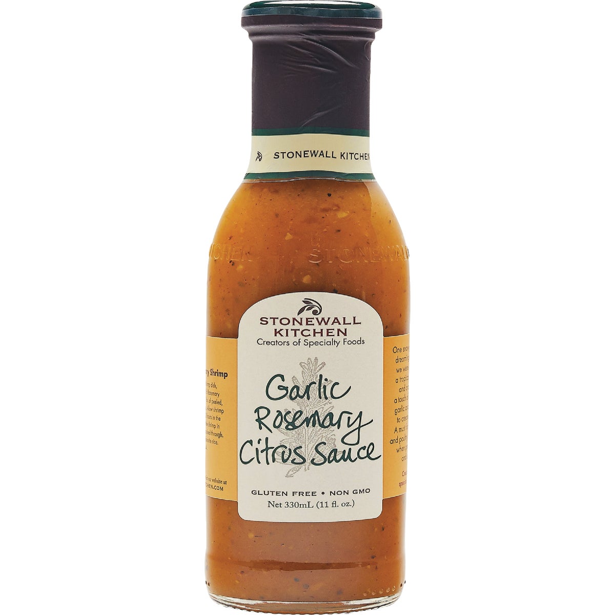 Stonewall Kitchen 11 Oz. Garlic Rosemary Citrus Sauce Image 1