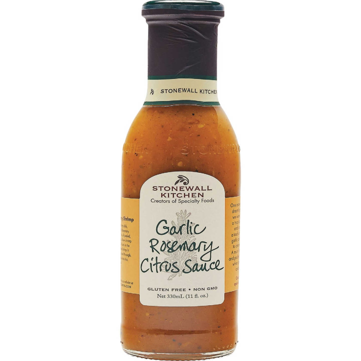 Stonewall Kitchen 11 Oz. Garlic Rosemary Citrus Sauce Image 1