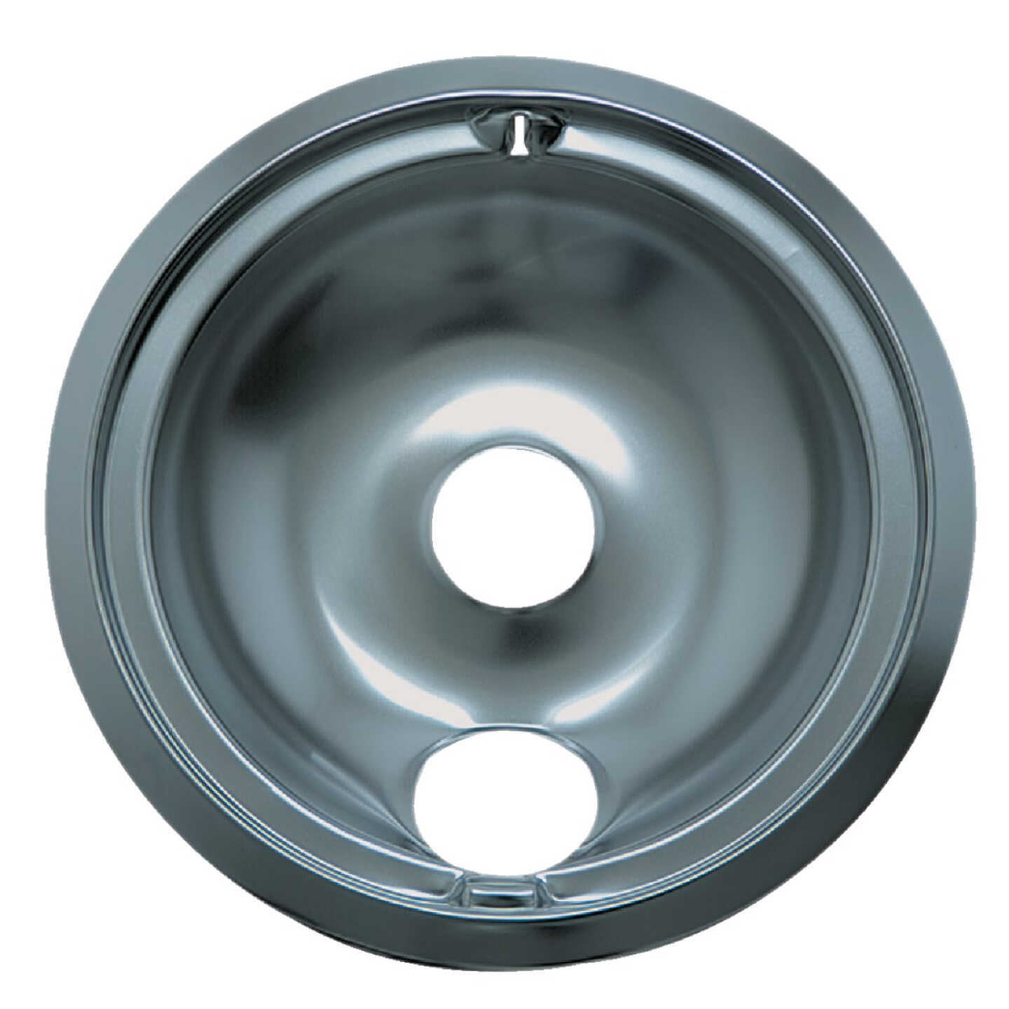 Range Kleen Electric 6" Style B Round Chrome Drip Pan Image 1