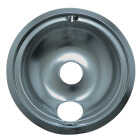 Range Kleen Electric 8" Style B Round Chrome Drip Pan Image 1